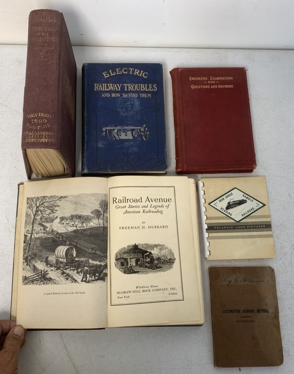 lot of 6 Locomotive & Engineering Books (1 of 7)