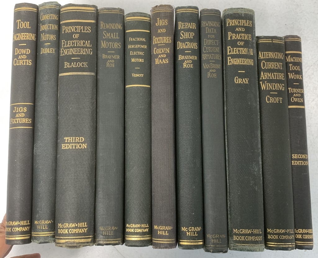 11 Engineering Books-Jigs & Fixtures, Tool Works (1 of 3)