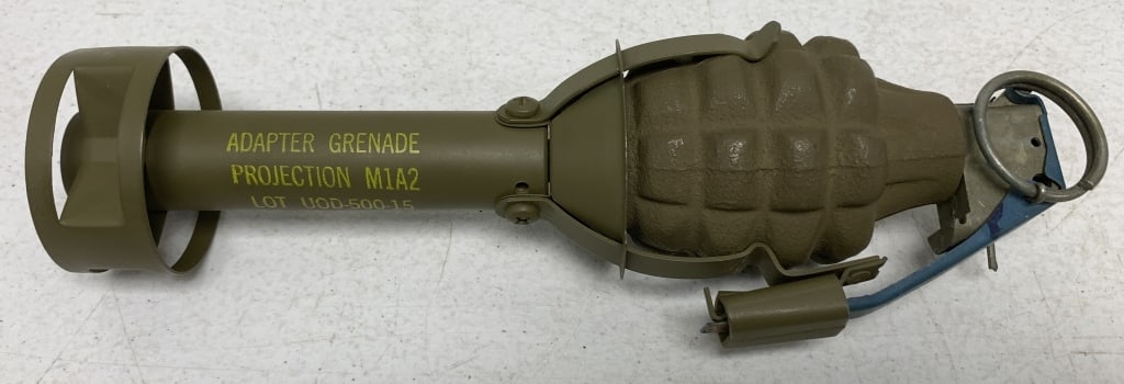 Military Practice Grenade w/ Adapter (1 of 2)
