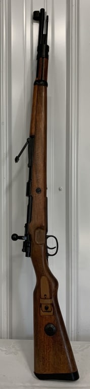 Denix non-firing replica rifle: has scratches and wear; requires third party shipping