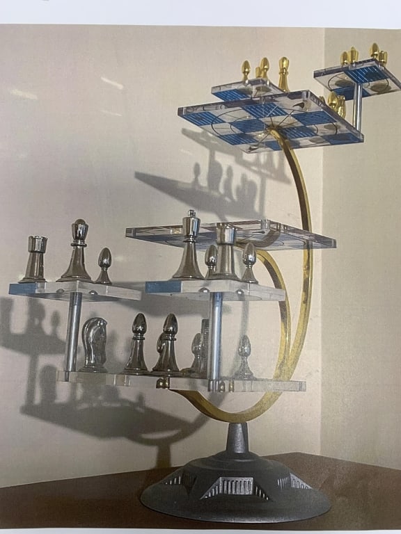 Franklin Mint Star Trek 3D 50th Anv. chess set (1 of 4)