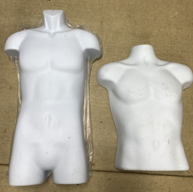 6 male mannequin torsos (1 of 2)