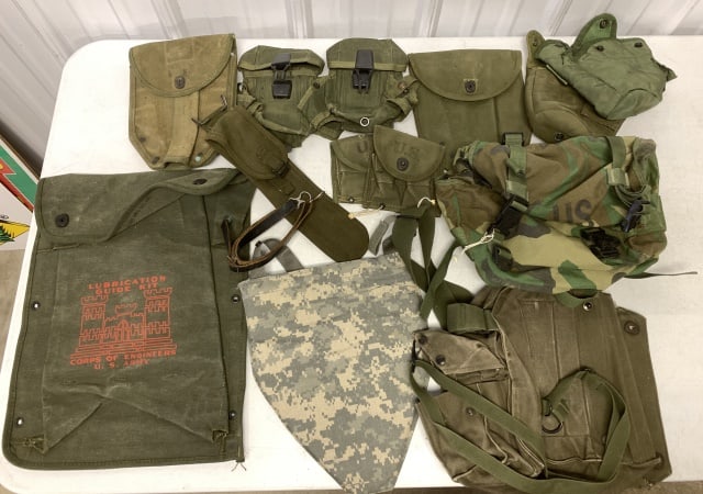shovel covers, packs, carriers, bags etc.: all have wear