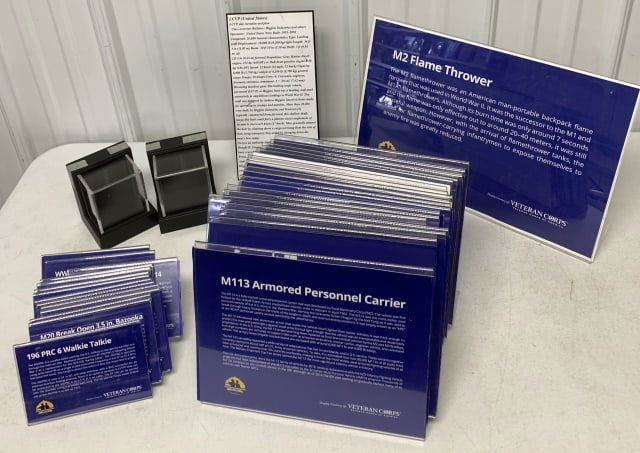 30 + display stands and two small display cases (1 of 6)