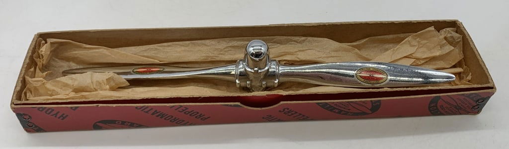 Hamilton Standard propeller letter opener in box (1 of 4)