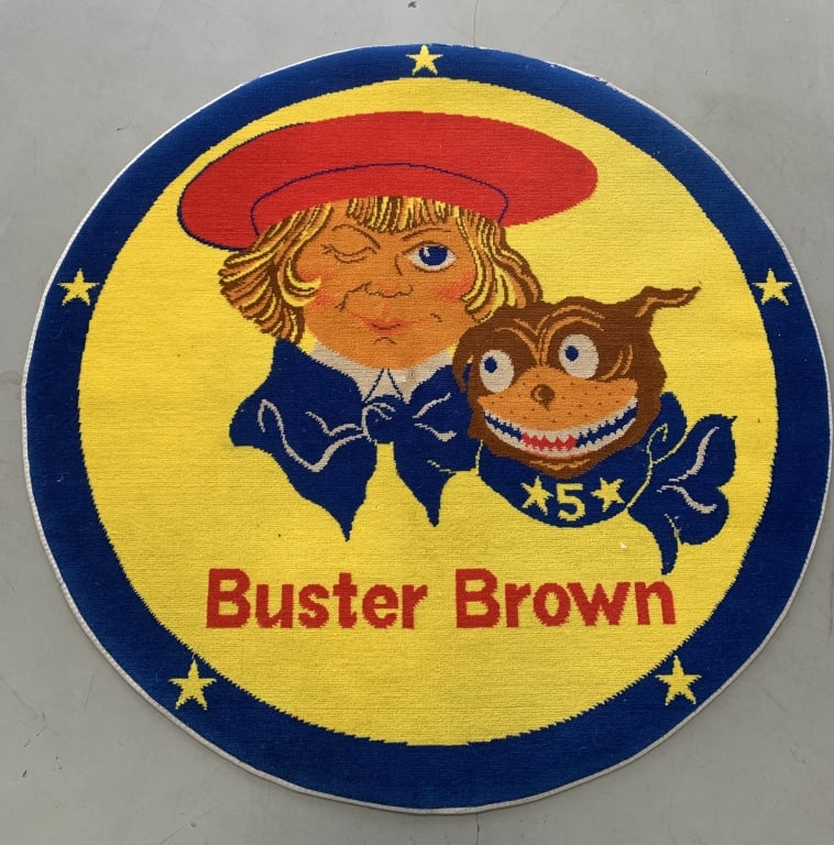 Magee Carpet Buster Brown adv. Rug (1 of 7)