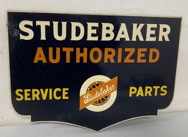 Studebaker Authorized Service Masonite sign