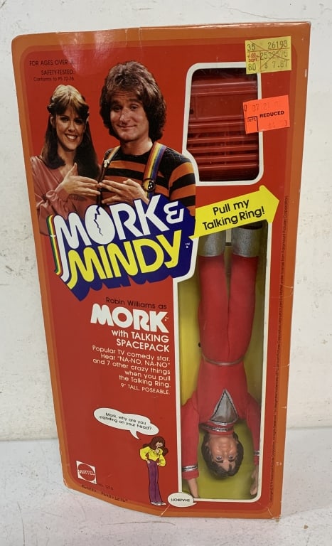 Mattel Mork with Talking Spacepack Doll in box (1 of 3)
