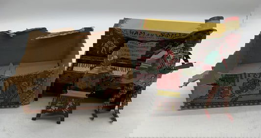 Strauss Ham & Sam tin wind-up toy