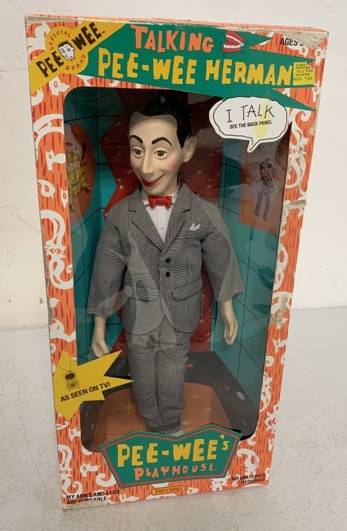Matchbox Talking Pee-Wee Herman in box (1 of 6)