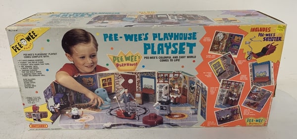 Matchbox Pee-Wee's Playhouse Playset in box