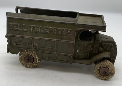 cast iron Bell Telephone Truck