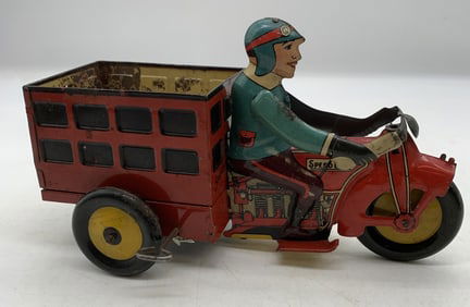 Marx Speed Boy delivery tin wind-up