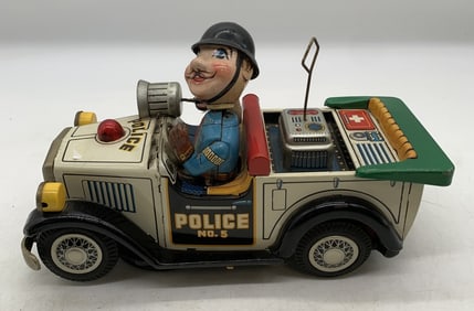 Japanese battery operated Police car