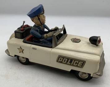 Japanese battery operated Police car