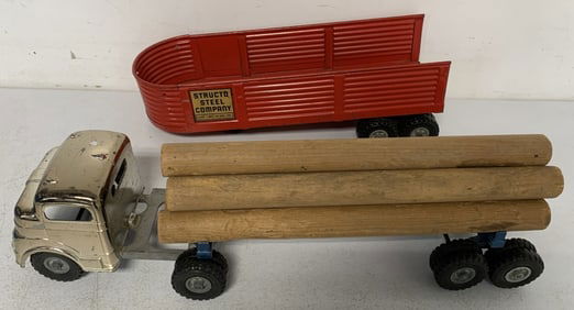 Structo Log Truck and Steel Co. Trailer