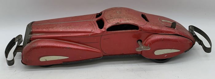 Marx wind-up reversible Bumper Car