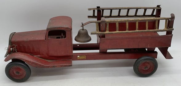 Turner Toy pressed steel Firetruck