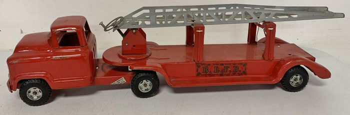 Buddy L Fire Dept. ladder truck