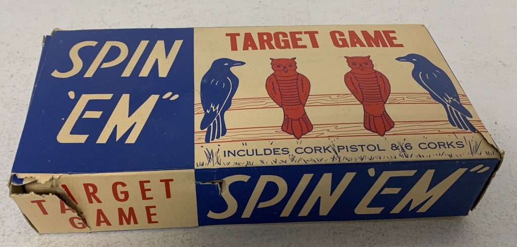 Wyandotte Spin'Em" Target Game in box (1 of 4)