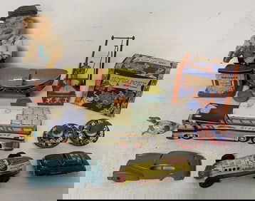 lot of toys and empty Wyandotte box