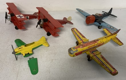 Tootsietoy, Hubley and Wyandotte planes