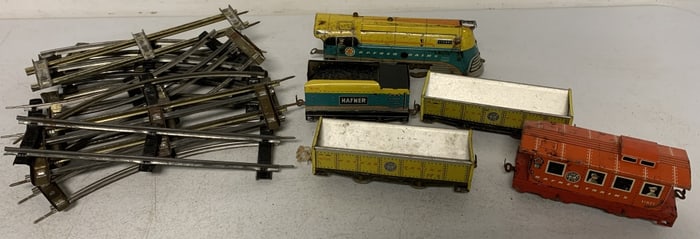 Wyandotte Hafner train and tracks