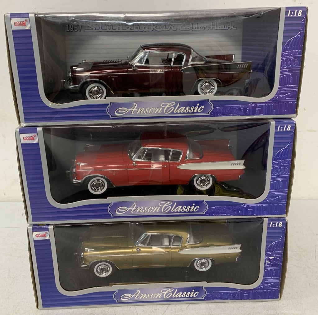 3 Anson Classic 1957 Studebaker Golden Hawks (1 of 5)