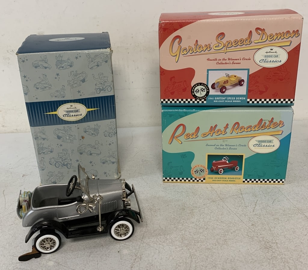3 Hallmark Kiddie Car Classics in boxes (1 of 2)