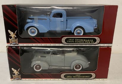 2 Yatming Road Signature die cast vehicles