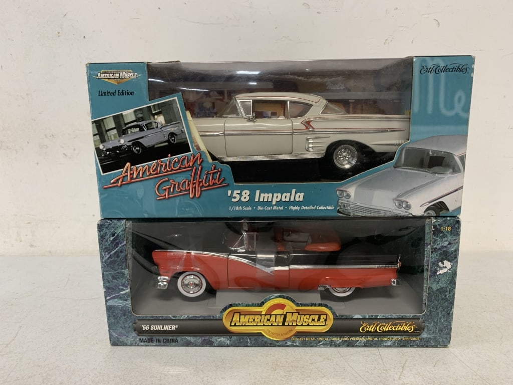 2 Ertl American Muscle die cast vehicles in boxes (1 of 6)