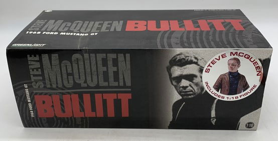 Greenlight Steve McQueen Bullitt in box