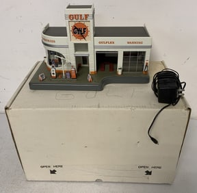 Danbury Mint Gulf Service Station clock