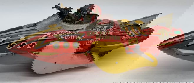 Marx wind-up Rocket Fighter Sparkler