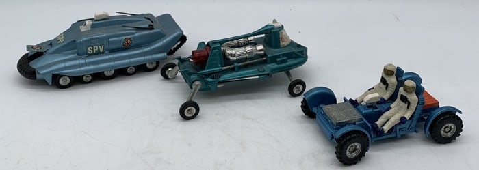 3  Dinky Toy Space Vehicles