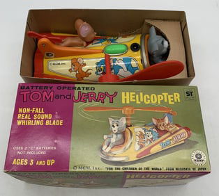 Modern Toys battery op. Tom & Jerry Helicopter