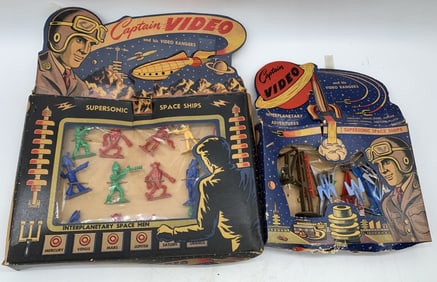 2 Captain Video and his Video Rangers toys