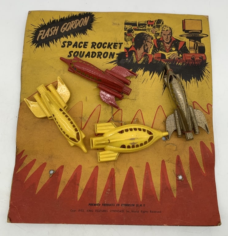 Flash Gordon Space Rocket Squadron w/card (1 of 4)