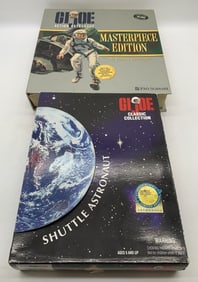 2 G. I. Joe Astronaut toys in boxes
