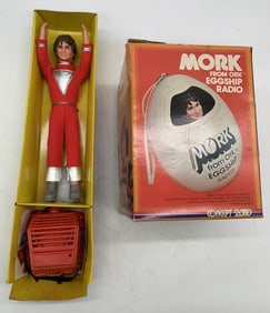Mork from Ork Eggship Radio and figure