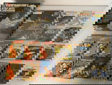 View Master w/ space theme discs and books