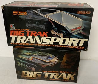 Milton Bradley Big Trakk and Transport in boxes