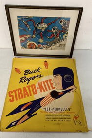 Buck Rogers puzzle print and Strato-Kite