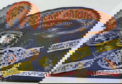 Flash Gordon Space-Outfit on card