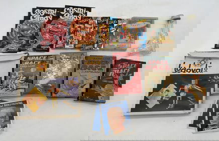 space theme candy, card games, etc.