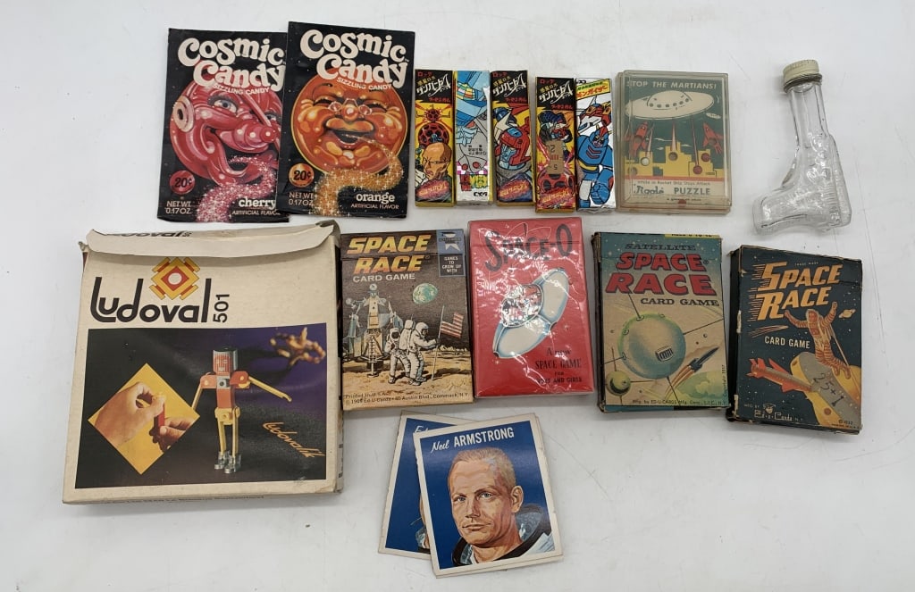 space theme candy, card games, etc. (1 of 2)