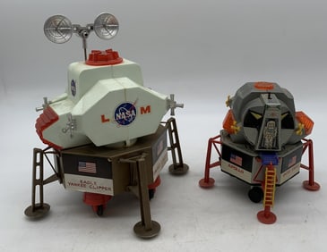 2 battery op. U.S. Lunar Modules