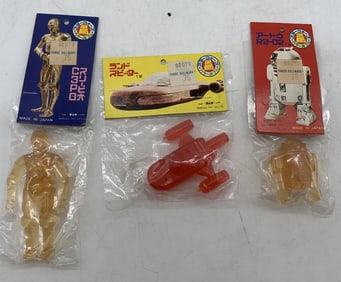 3 Japanese Star Wars erasers
