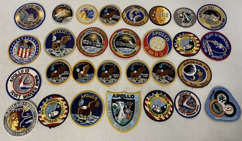 55+ Space patches