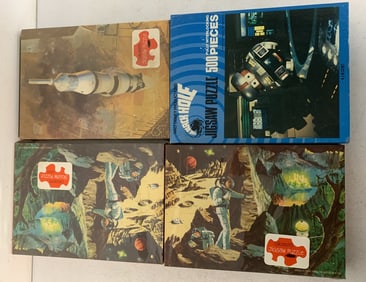 4 sealed space puzzles